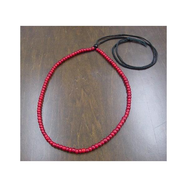 【新品】THE BINGO BROTHERS 一連赤ビーズ　ホワイトハーツ 新品】THE BINGO BROTHERS 一連赤ビーズ ホワイトハーツ - メルカリ