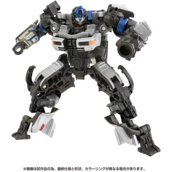 映画『トランスフォーマー／ビースト覚醒』に登場するミラージュを再現。ロボットモードから青いストライプの入った銀色のポルシェ911(964型)に変形する。ブラスター型の銃が付属。