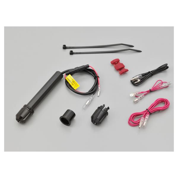 DAYTONA (デイトナ)  バイク用 マルチバーUSB電源 Type-C 補修品 電源ユニット 100mm 17240