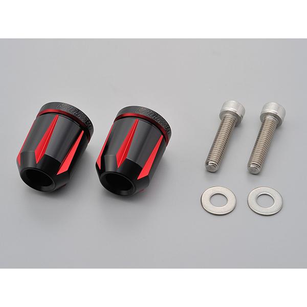 他サイト： DAYTONA (デイトナ) PREMIUM ZONE　バーエンドプラグ　スクラッチTYPE　KAWASAKI用 レッド  93134の商品画像