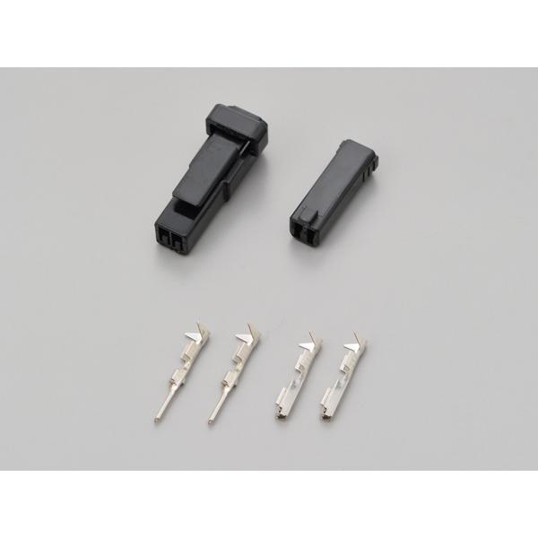 たくと DAYTONA（デイトナ） ウインカーコネクター(セット) ブラック （スズキ