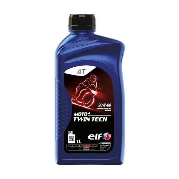 elf(エルフ) 二輪用4サイクル エンジンオイル MOTO 4 TWIN TECH 20W-60