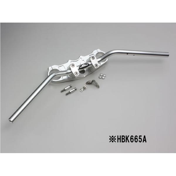 ハリケーン バーハンドルkit シルバー ZX-14R ABS車 HBK665A : 2輪・4