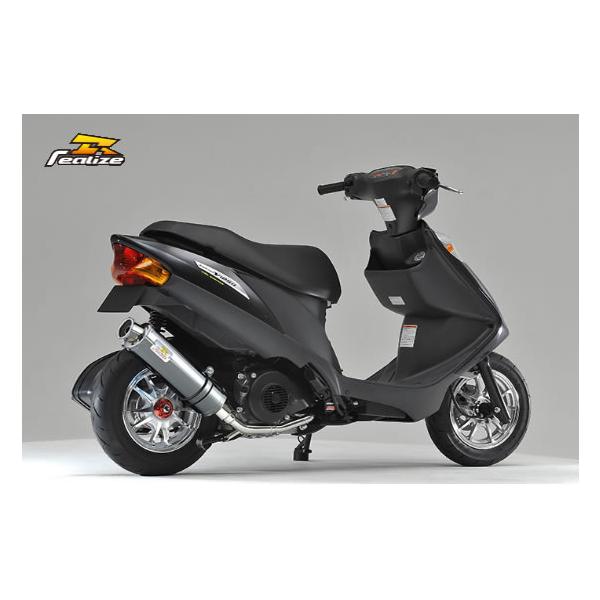 realize マフラー　アドレス REALIZE（リアライズ） 22Racing SUS ステンレスマフラー 08アドレス