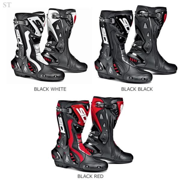 SIDI レーシングブーツ　28 cm （定価: ¥78,200-） SIDI レーシングブーツ ST カラー ブラック/ブラック サイズ 40