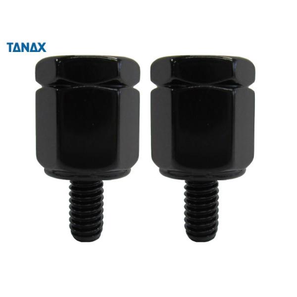 FRジョイント用ミラーを8mm正ネジの車両に取り付ける時に使用します。ネジ径　10mm逆ネジ→8mm正ネジ（ピッチ：1.25mm）色：ブラック材質：鉄部品構成・アダプター×２※画像はイメージです