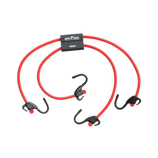 最強フックで荷物をがっちりホールド。狭い場所でも確実にかけられるスリムなフック。樹脂＋金属フックの採用で強度アップで信頼性も向上。サイズ：62cm(最短時)〜106cm(最長時)