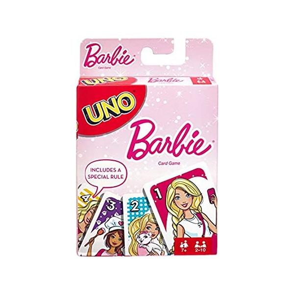 UNO バービー ウノ カードゲーム おもちゃ 新品 キャラクター ライセンス BARBIE