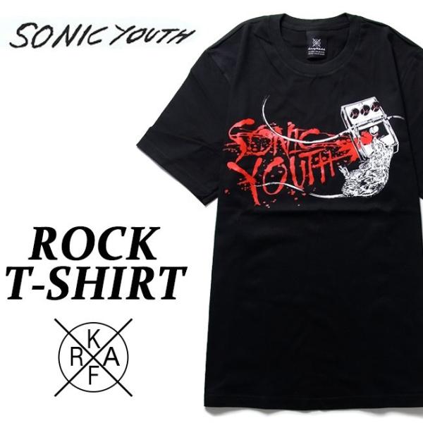 ロックTシャツ バンドTシャツ パンク メンズ レディース Sonic Youth T