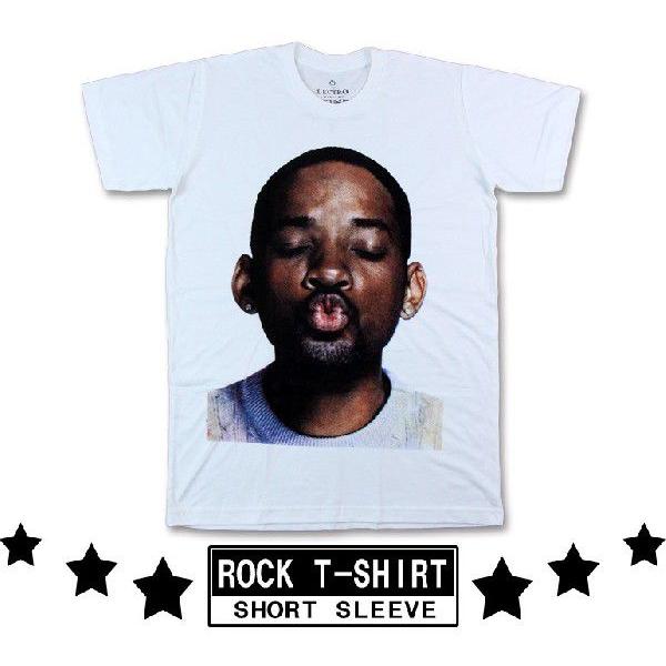 ロックtシャツ バンドtシャツ パンク Will Smith ウィル スミス キス顔プリントsmk0 Mサイズ Lサイズ サイズ 白色 Smk0 T Link 通販 Yahoo ショッピング