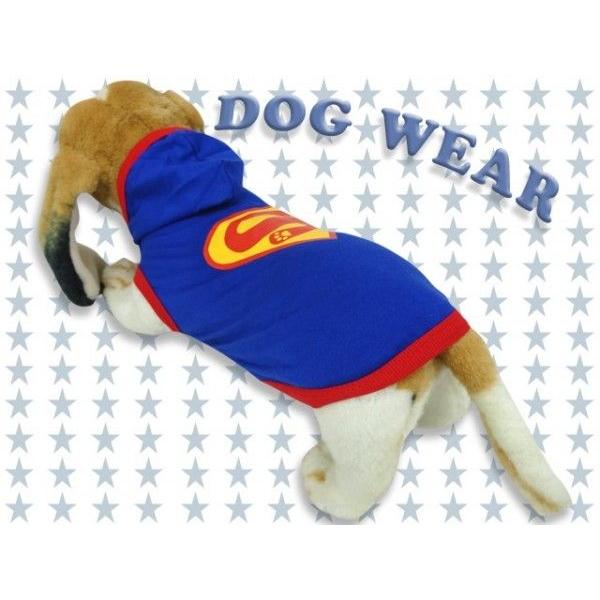 かわいい ペット服 犬服 夏 コスプレドッグ スーパーマン風 フード付き 3 4 5 6号 Won005 T Link 通販 Yahoo ショッピング