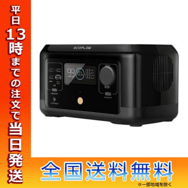 ECOFLOW エコフロー ポータブル電源 RIVER mini ワイヤレス充電 210Wh