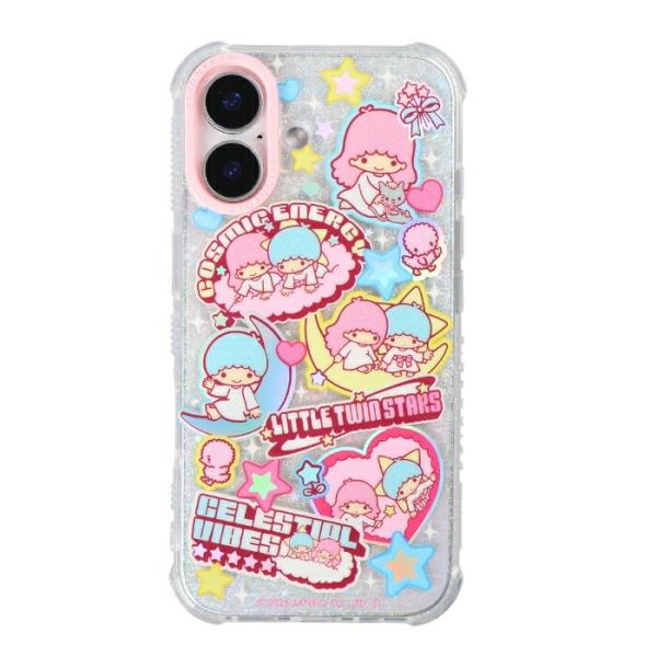 iPhone 16 ケース リトルツインスターズ クリア アイフォン16 サンリオ