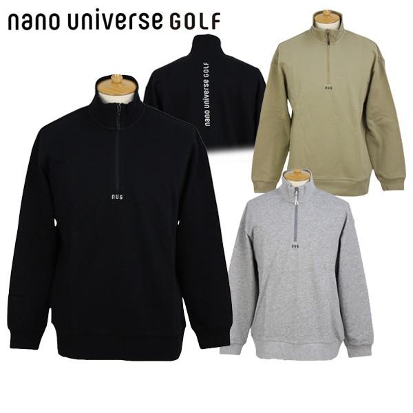 ※新品未使用 ナノユニバースゴルフ ジップアップフリース M ナノユニバースゴルフ ジップアップフリース M メンズ ブラック