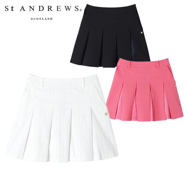 再値下げしましたセントアンドリュース　ゴルフスカート St.ANDREWS セントアンドリュース ゴルフ スカート S 黒 - メルカリ