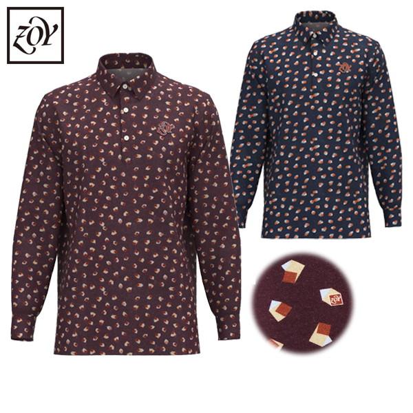 【大感謝祭P10倍】【送料無料】ポロシャツ メンズ ゾーイ ZOY 2025 秋冬 新作 ゴルフウェア 071454002 ZOY（ゾーイ） 【20％OFFセール】ポロシャツ メンズ ZOY 2025 秋冬