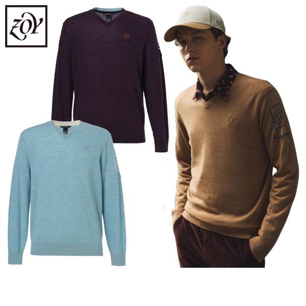 【大感謝祭P10倍】【送料無料】セーター メンズ ゾーイ ZOY 2025 秋冬 新作 ゴルフウェア 071454703 ZOY（ゾーイ） 【30％OFFセール】セーター メンズ ZOY 2025 秋冬 新作