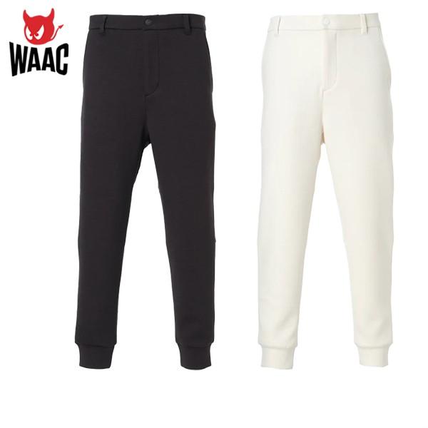 WAAC ゴルフパンツ WAAC X JONES】MEN テーパードパンツ ブラック