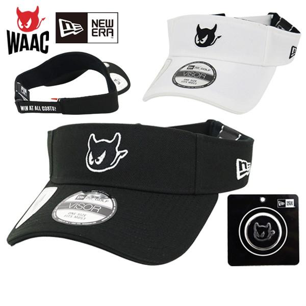 WAAC×NEWERAコラボバイザー WAAC ワック ゴルフ キャップバイザー サンバイザー ニューエラ