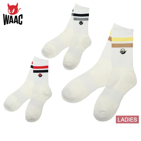 WAAC ミドルソックス レディース ワック 日本正規品 2025 春夏 WAAC ミドルソックス レディース ワック 日本正規品 2025 春夏