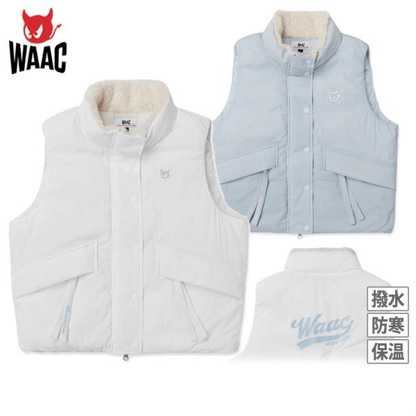 【大感謝祭P10倍】【送料無料】ベスト レディース ワック WAAC 日本正規品 2025 秋冬 新作 ゴルフウェア 072254290 WAAC 【20％OFFセール】ベスト レディース ワック 日本正規品 2025