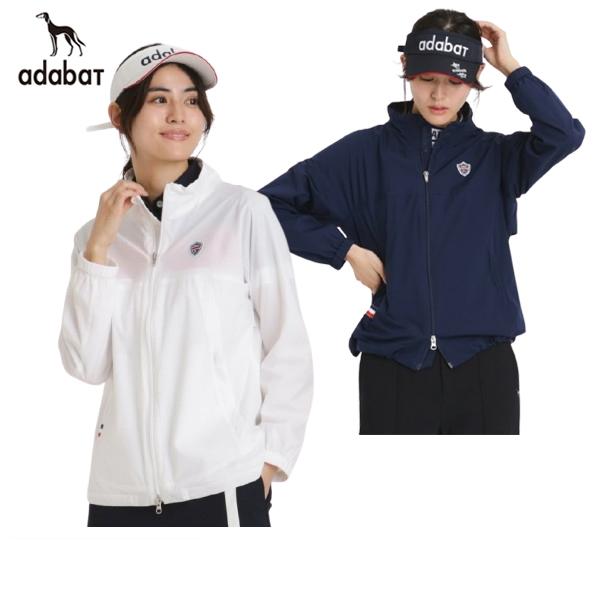 【タイムセール 12/23 13:00迄】ブルゾン レディース アダバット adabat  ゴルフウェア 119-42240 OFF adabat（アダバット） 【50％OFFセール】ブルゾン レディース ゴルフ
