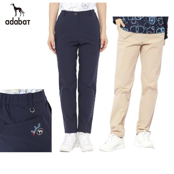 ☆新品☆adabat ゴルフウェア ロングパンツ 40 adabat 【50％OFFセール】ロングパンツ レディース アダバット