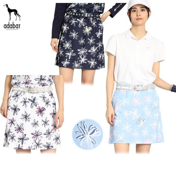 40％OFFセール】スカート レディース アダバット adabat ゴルフウェア  