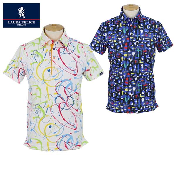 【50％OFFセール】ポロシャツ メンズ ラウラフェリーチェ ラウラ フィウム Laura Felice  ゴルフウェア 142-4504 ラウラ 【50％OFFセール】ポロシャツ メンズ ラウラフェリーチェ