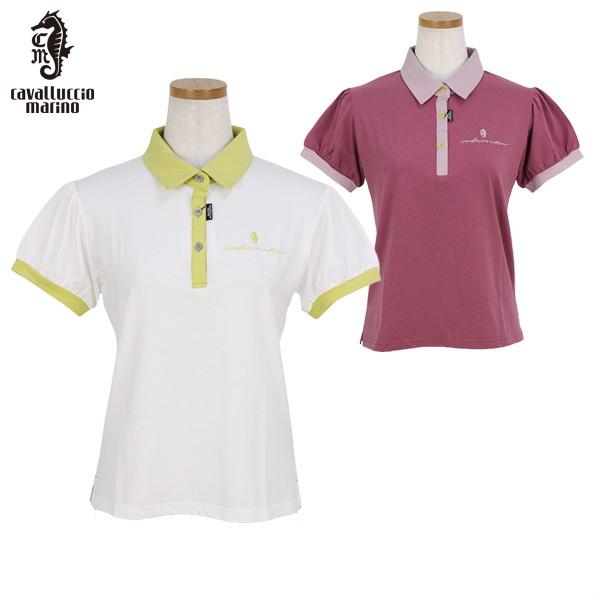 【送料無料】【メール便対応】ポロシャツ レディース カヴァッルッチョ マリーノ CAVALLUCCIO MARINO  ゴルフウェア 2401-02ps017 30％OFFセール】ポロシャツ レディース カヴァッルッチョ マリーノ