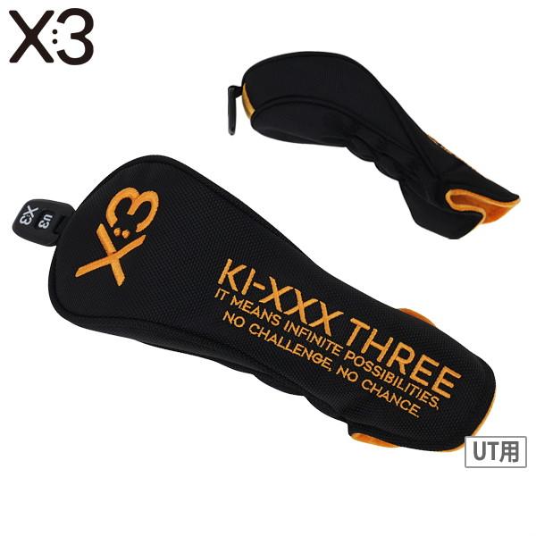 ヘッドカバー ユーティリティ用 メンズ レディース キックスリー KI-XXX THREE  ゴルフ 25ssbg004 ヘッドカバー ユーティリティ用 メンズ レディース キックスリー KI