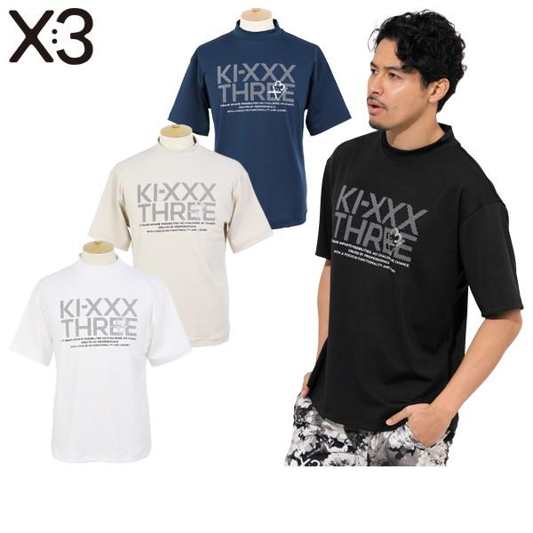 ハイネックシャツ メンズ キックスリー KI-XXX THREE 2025 春夏 新作 