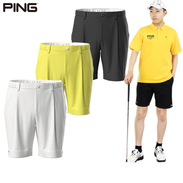 新品ピン 春夏モデル メンズ ゴルフショートパンツ PING ゴルフウエア　LL PING ピン ゴルフウェア ショートパンツ 春 夏 6215132207