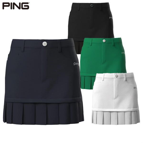 【新品タグ付き】PING レディース ゴルフ プリーツスカート 黒 M PING 【40％OFFセール】スカート レディース ピン ゴルフウェア