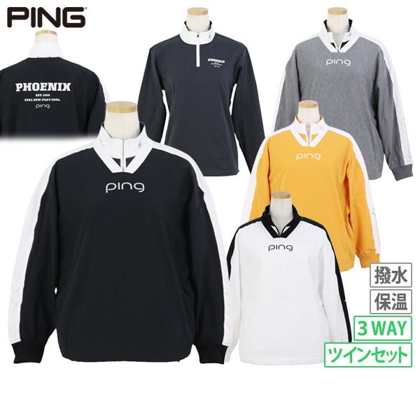 【大感謝祭P10倍】【送料無料】ブルゾン レディース ピン PING 2025 秋冬 新作 ゴルフウェア 622-5220900 PING（ピン） 【30％OFFセール】ブルゾン レディース PING 2025 秋冬