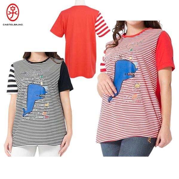 【送料無料】【メール便対応】Tシャツ レディース カステルバジャック CASTELBAJAC 2025 秋冬 新作 7225372271 CASTELBAJAC（カステルバジャック） Tシャツ レディース CASTELBAJAC