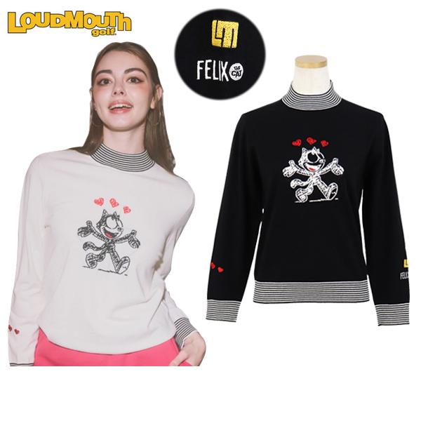 【30％OFFセール】セーター レディース ラウドマウス ゴルフ LOUDMOUTH GOLF 日本正規品 日本規格 2025 秋冬 新作 ゴルフウェア 775-760 LOUDMOUTH（ラウドマウスゴルフ） 【30％OFFセール】セーター
