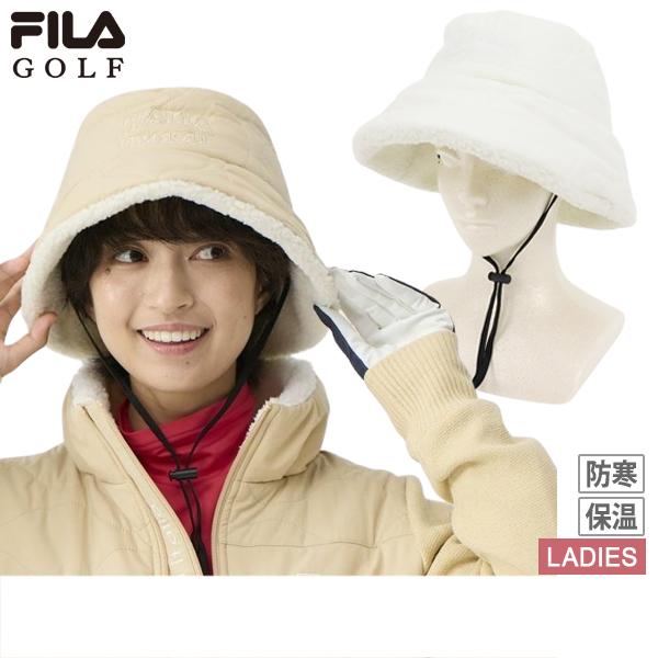 T-on ティーオンフィラ フィラゴルフ FILA GOLF レディース表記サイズF(F)サイズF(F) メーカー対応頭囲58cm 深さ9cm素材【本体】ポリエステル：100％【裏地】ポリエステル：97％ ポリウレタン：3％【ボア】ポリエス...