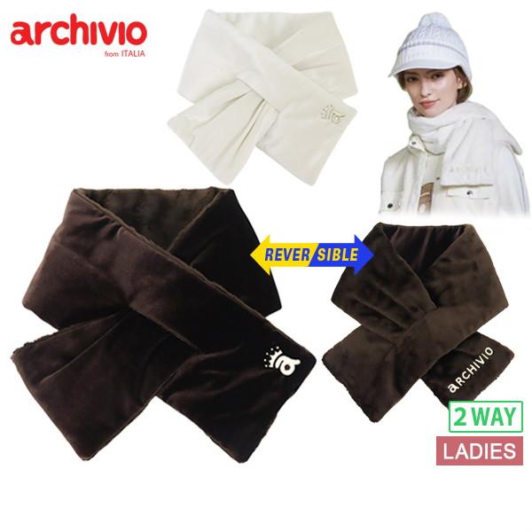 【30％OFFセール】ネックウォーマー レディース アルチビオ archivio 2025 秋冬 新作 ゴルフ a510007 archivio（アルチビオ） 【30％OFFセール】ネックウォーマー