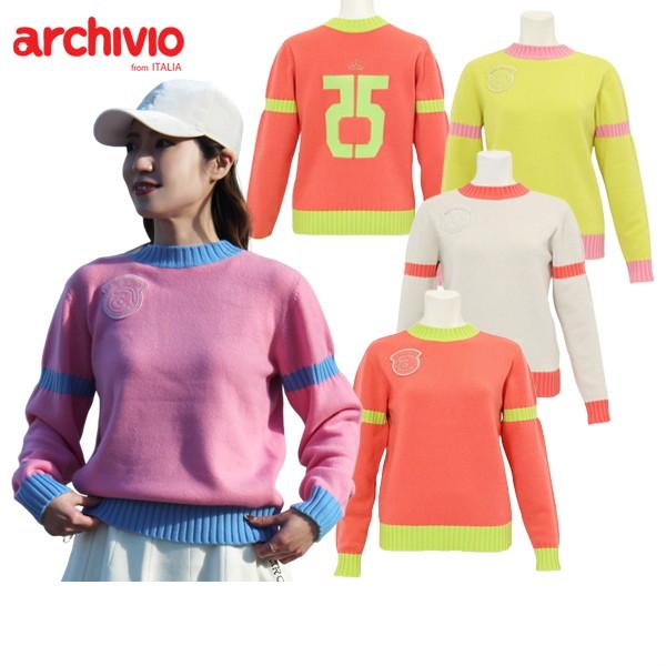 アルチビオ(archivio)セーター ARCHIVIO アルチビオ 袖ボア 半袖
