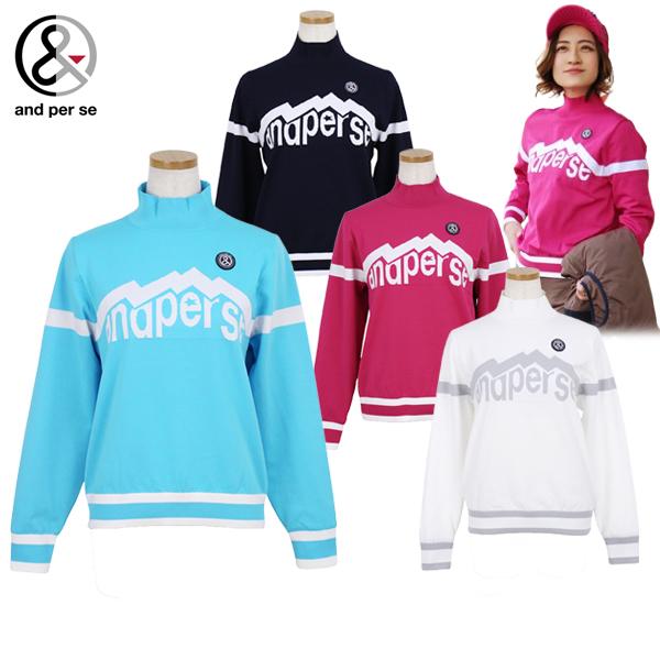 【送料無料】セーター レディース アンパスィ and per se 2025 秋冬 新作 ゴルフウェア aff2315a3 and per se（アンパスィ） 【20％OFFセール】セーター レディース and