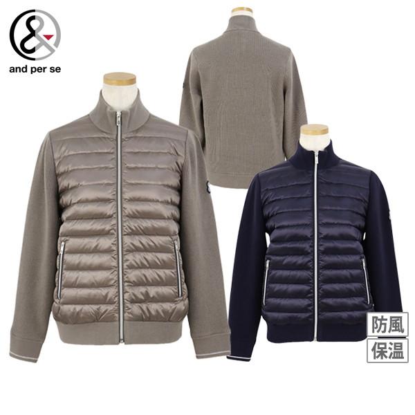 ブルゾン レディース アンパスィ and per se 2024 秋冬 新作 ゴルフ 