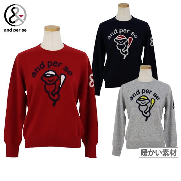 and per se 【20％OFFセール】セーター レディース アンパスィ ゴルフ 