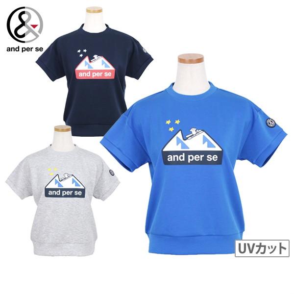 アンパスィ　ゴルフセットアップ and per se アンパスィ ゴルフウェア スラックス 春 夏 ショット