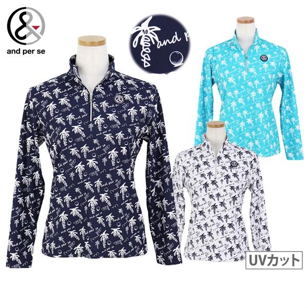 アンパスィ and per se ポロシャツ レディース and per se アンパスィ 半袖 ポロシャツ レディース ゴルフ