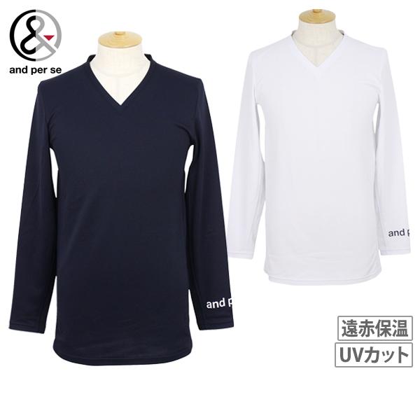 【送料無料】インナーシャツ メンズ アンパスィ and per se 2025 秋冬 新作 ゴルフウェア amf6805w9 インナーシャツ メンズ アンパスィ and per se 2025 秋冬 新作 ゴルフ