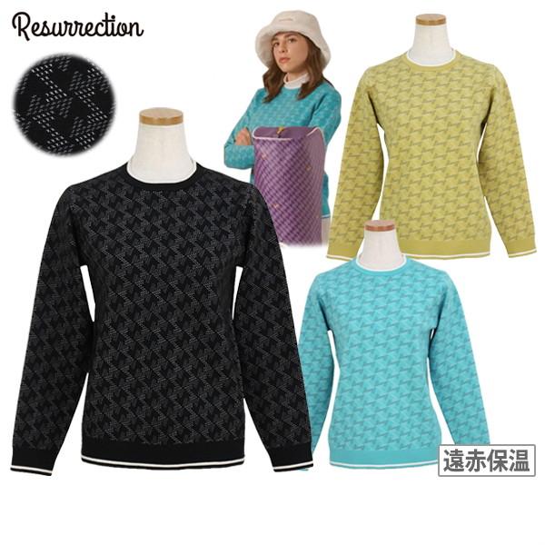 新品】レザレクションニットターコイズレディースMサイズ