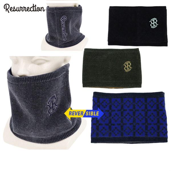 T-on ティーオンメンズ レディースレザレクションネックウォーマー リバーシブル ニットネックウォーマー 2WAY モールヤーン×プラハパターン 無地×総柄 ロゴ刺繍付 ゴルフ  表記サイズF(F)実寸サイズF(F) 縦19cm 横27c...