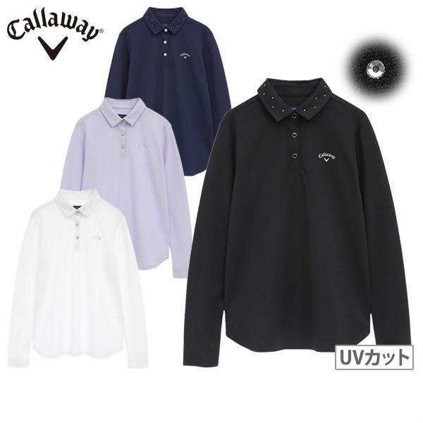 callaway ポロシャツ レディース スワロフスキー Callaway キャロウェイ レディース ゴルフウェア 半袖シャツ 春