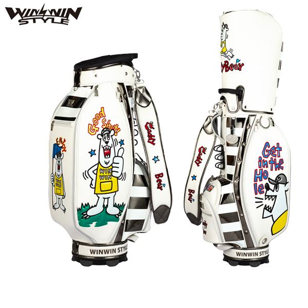 WINWINSTYLE ウィンウィンスタイル キャデバッグ 限定50本生産 レア WINWIN STYLE キャディバッグ TAKEOコラボ 50本限定生産 メンズ